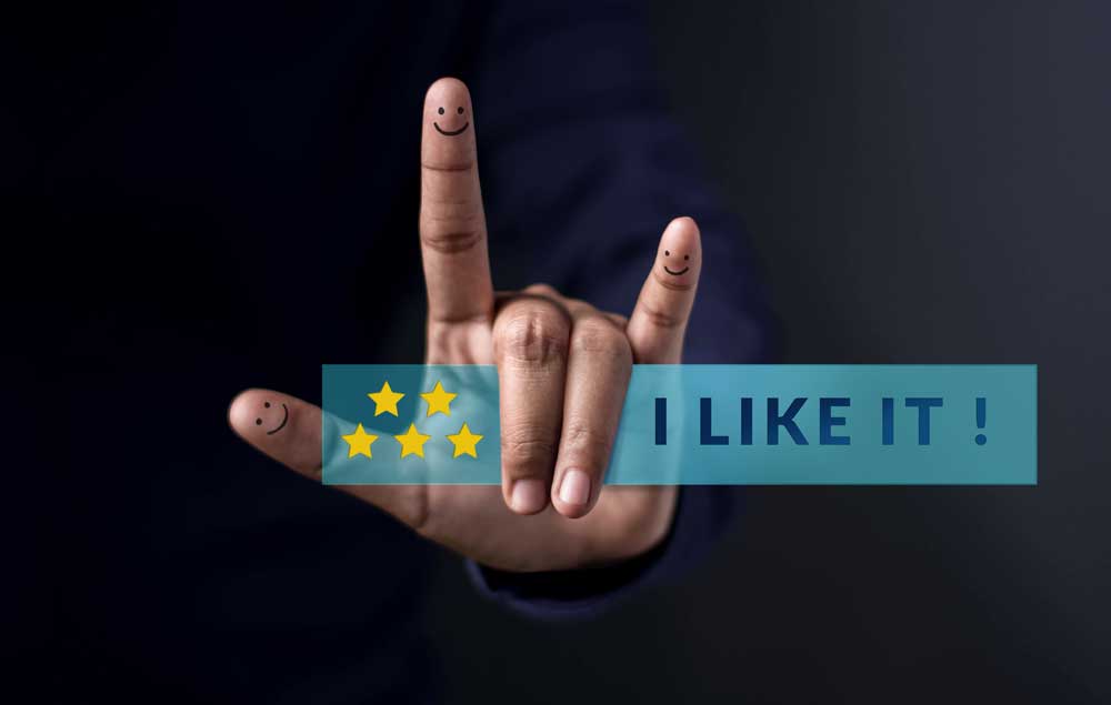 one online reputation management trick is using customer reviews