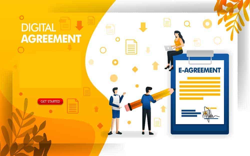 digital agreement of terms and condition
