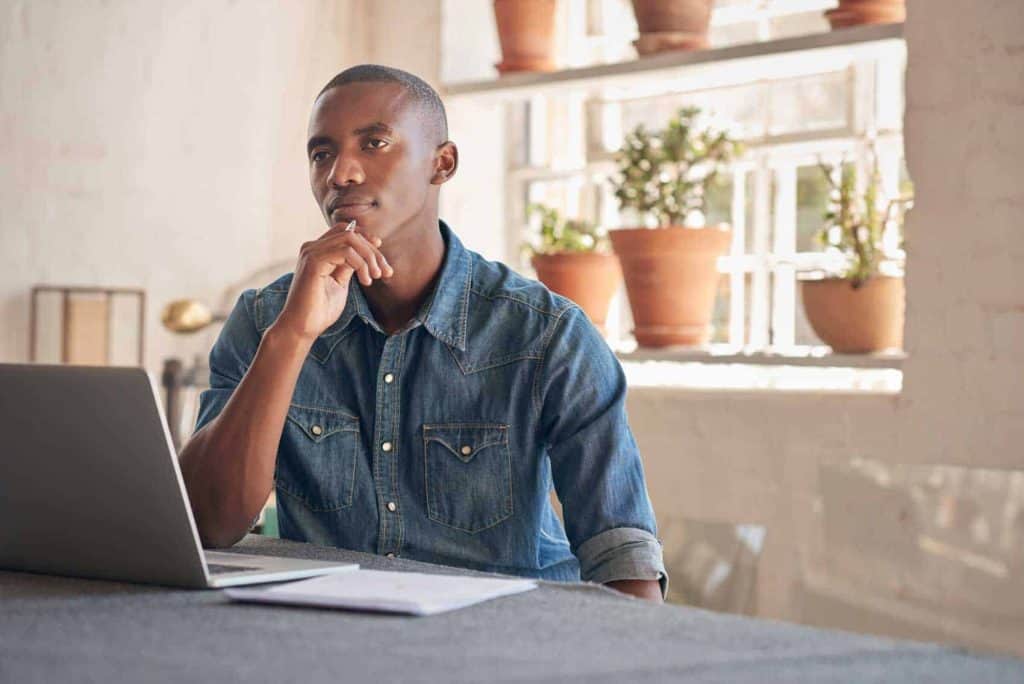 entrepreneur thinking of pricing your products